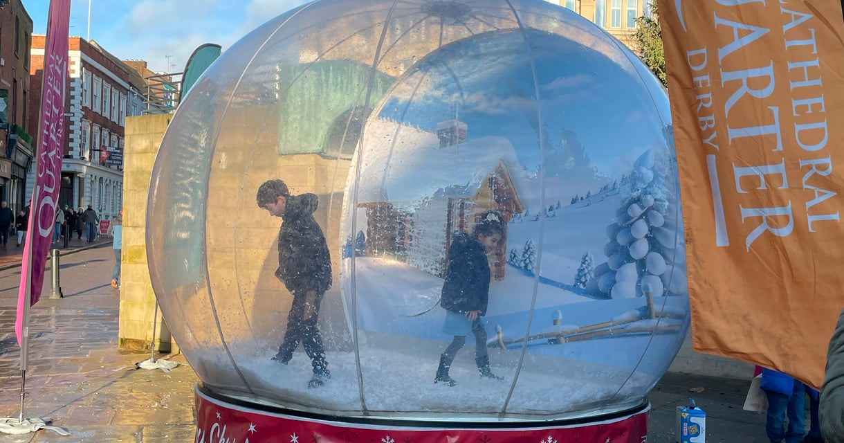 Giant Snow Globe