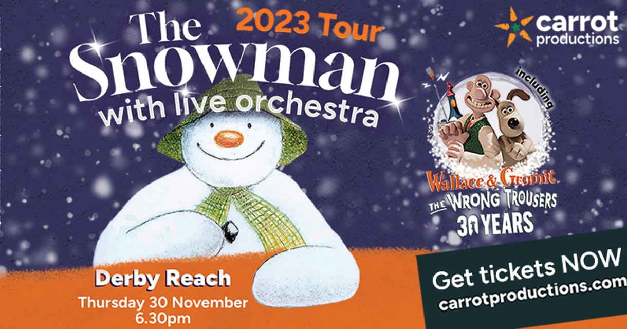 The Snowman film with live orchestra including Wallace & Gromit: The Wrong Trousers