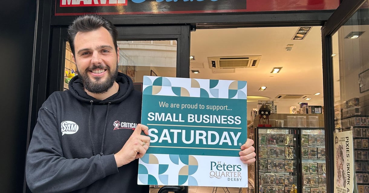 Small Business Saturday national roadshow rolls into Derby on Friday 14 November