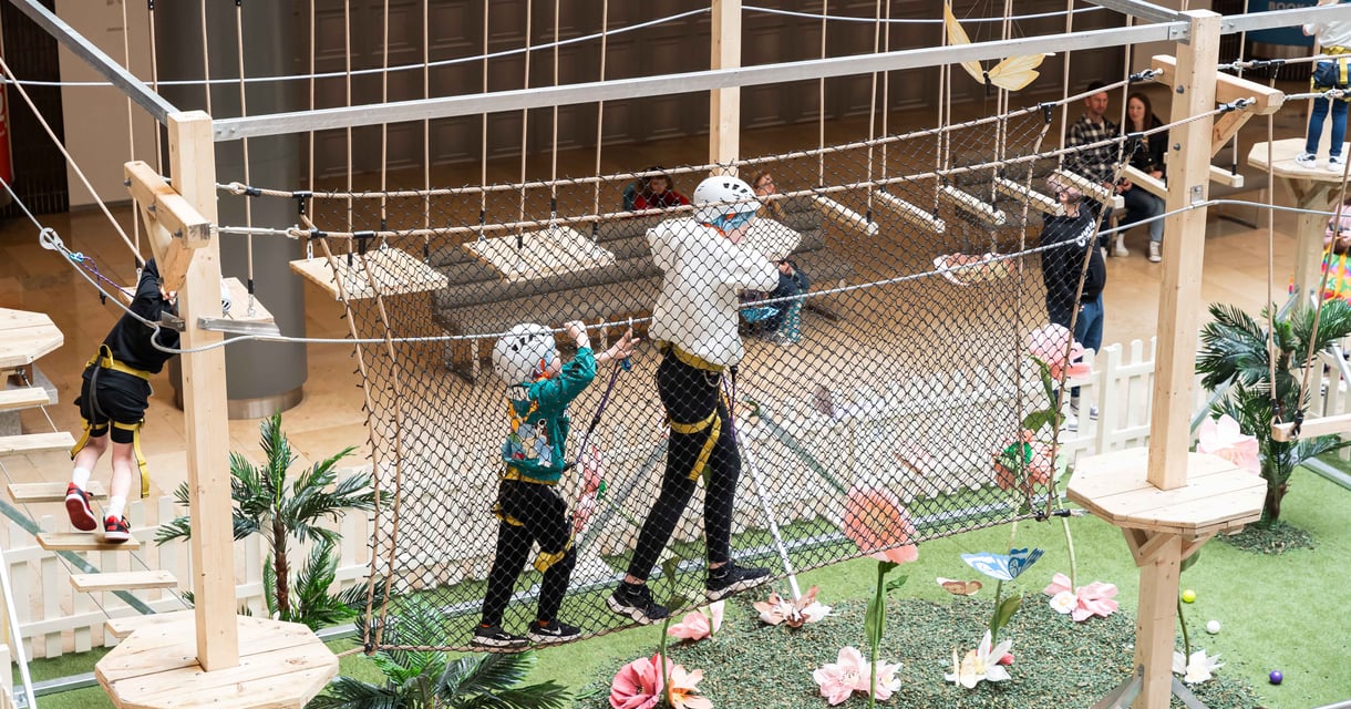 Swing into summer with Derbion’s all-new Jungle Park Aerial Adventure