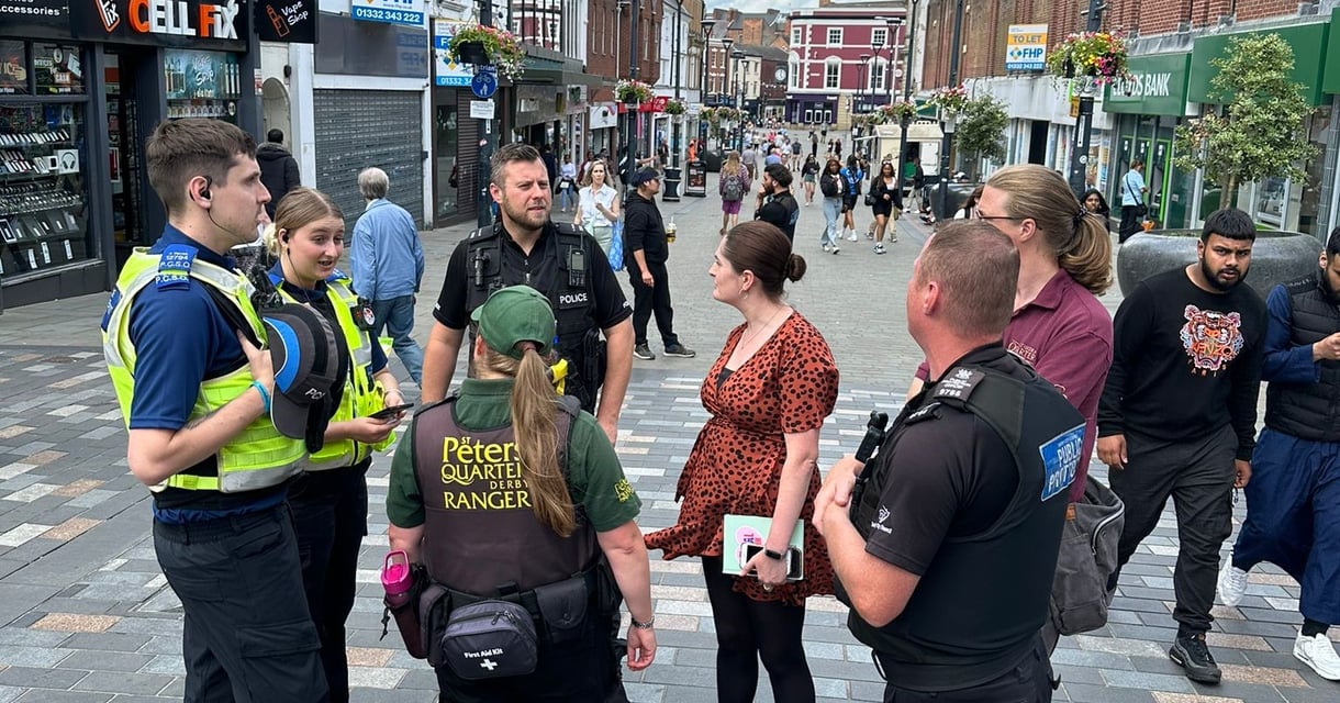 Derby BIDs and City partners unite for Anti-Social Behaviour Awareness Week