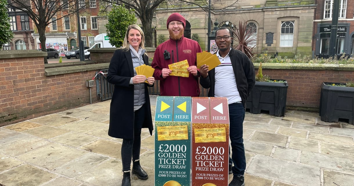 Cathedral Quarter and St Peters Quarter BIDs announce four lucky winners