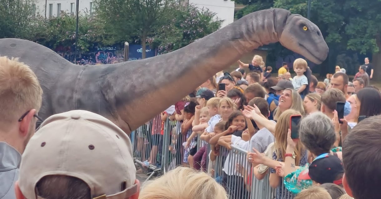 A Jurassic Day Out in Cathedral Quarter