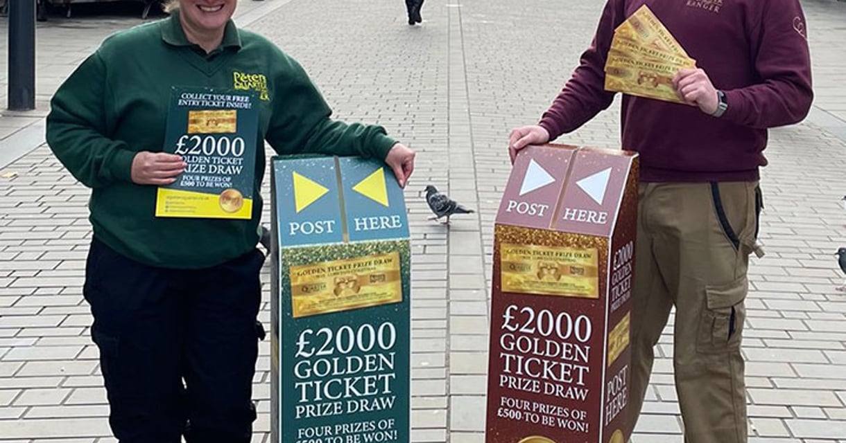 Golden Ticket Prize Draw