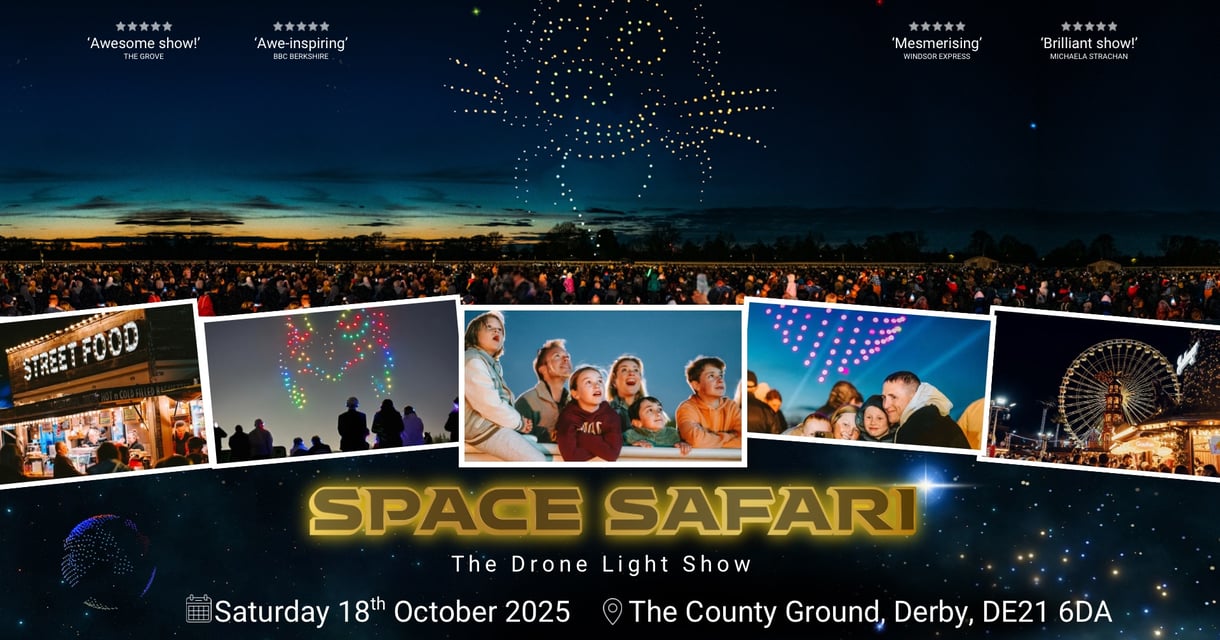 Space Safari: A Dazzling Drone Show Like No Other