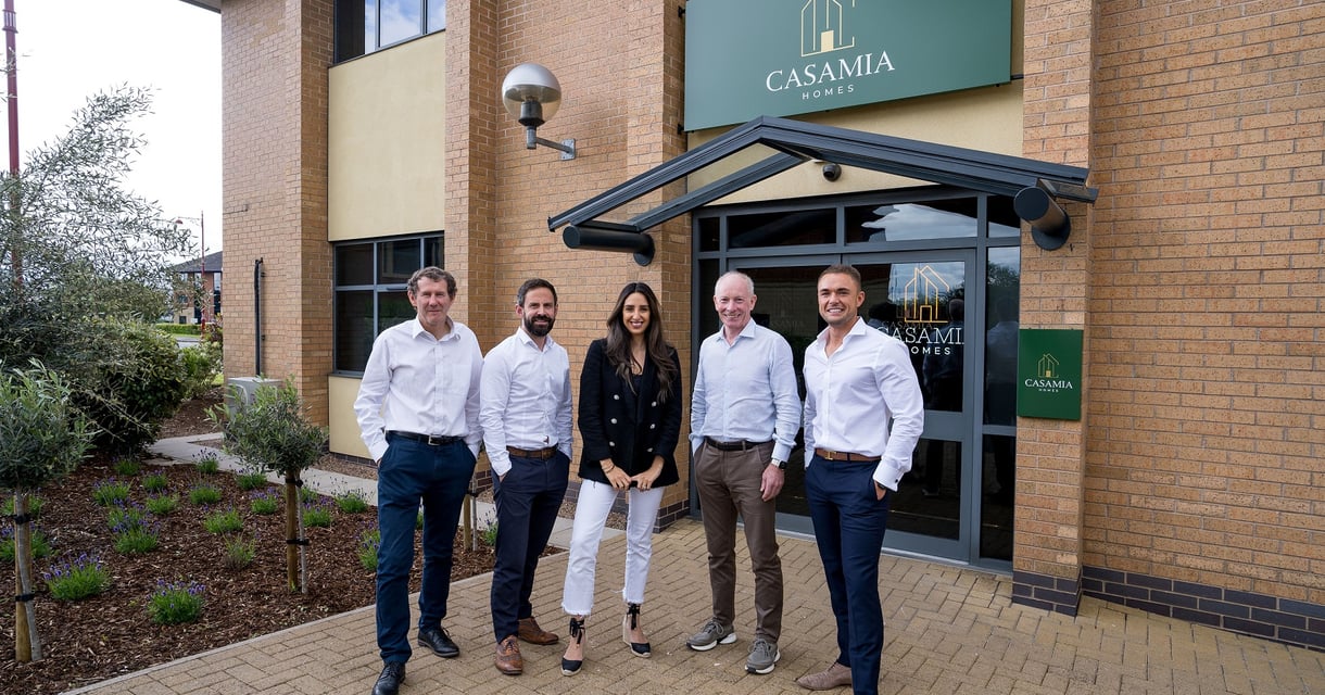 Housebuilder Casamia Homes celebrates move to new Derby HQ