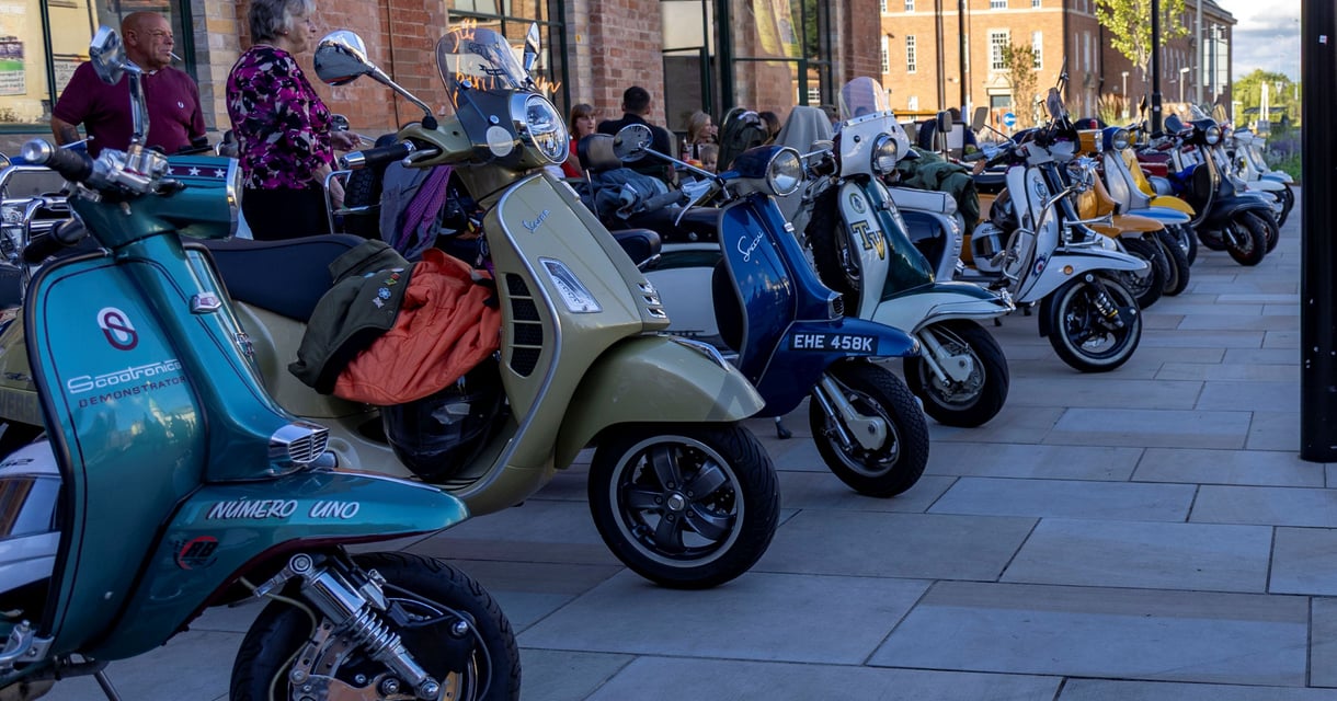 More than 200 classic scooters set to take over Derby city centre