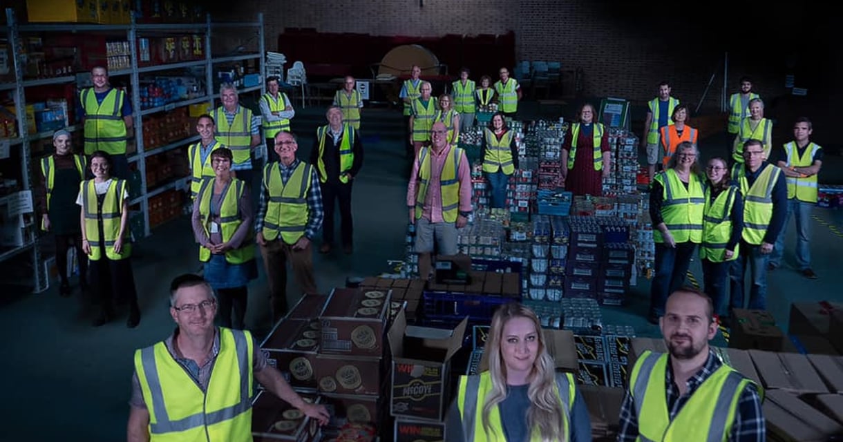 Festive donation from Derby IT business to support local community