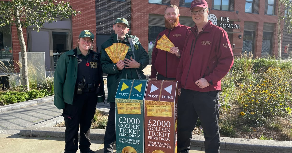 Win a Share of £2,000 in Derby’s Golden Ticket Christmas Prize Draw