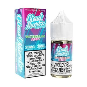 Cloud Nurdz Iced Salt Nic Watermelon Berry E-Juice (30ml)