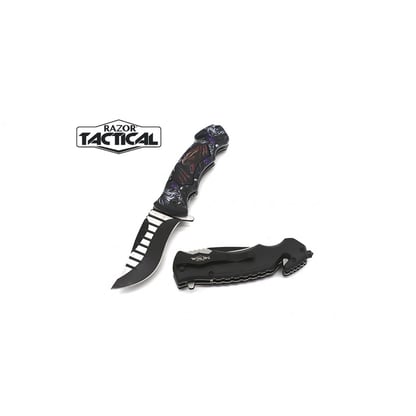 Razor Tactical Spring Assist Knife (RT-7144DG)