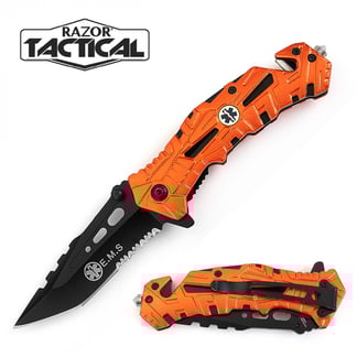 Razor Tactical E.M.S Folding Knife (RT- 7069EMS)