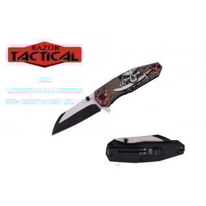 Razor Tactical Spring Assist Pocket Knife (RT-7132DT)
