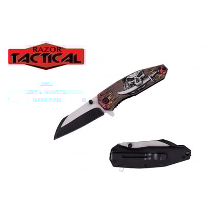 Razor Tactical Spring Assist Pocket Knife (RT-7132DT)