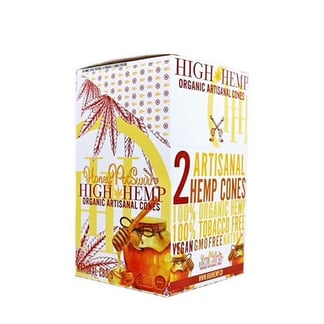High Hemp Organic Artisanal Cones - Honey Pot Swirl