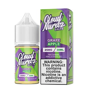 Cloud Nurdz Salt Nic Grape Apple E-Juice (30ml)