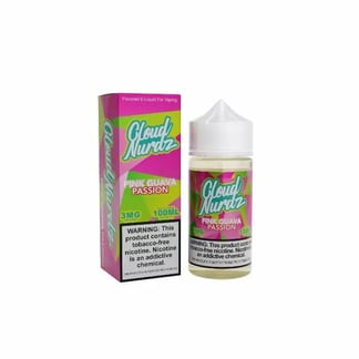 Cloud Nurdz Iced Pink Guava Passion E-Juice (100ml)