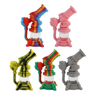 SWP108 - 6.8" Colorful Silicone Pipe (01155)