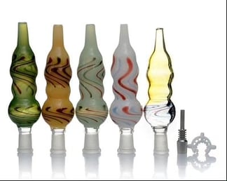 NC80 - Spiral Color Nectar Collector (PACK OF 5 )