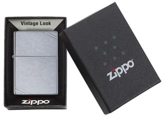 Zippo Lighters 267 Vintage Street Chrome
