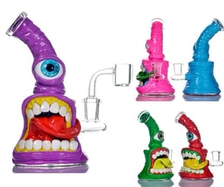 C20 - 7" Zombie Bent Neck Rig w/ Banger