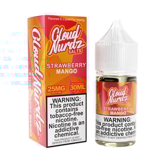 Cloud Nurdz Salt Nic Strawberry Mango E-Juice (30ml)