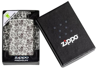 Zippo Lighter 49459 Skeleton