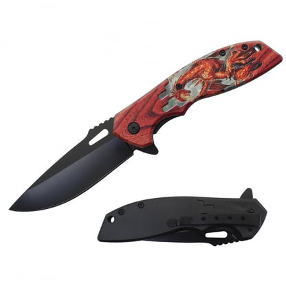 Razor Tactical Dragon Assisted Knife with ABS Handle (RT-7371DG)