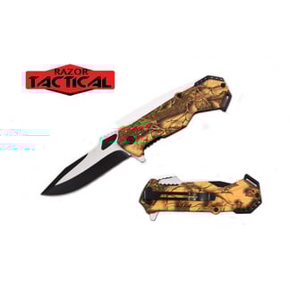 Razor Tactical Spring Assist Knife (RT-7128YC)