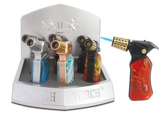 Scorch Torch - 61726 90 Degree Blow Torch with Hold Button (6ct)