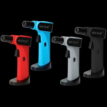 Maven-Night-Windproof-Torch-Lighters-Display-of-4