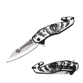 Razor Tactical Black Spring Assist Knife (RT-7118BK)
