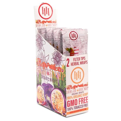 High Hemp Organic Hemp Wraps - Flora Passion