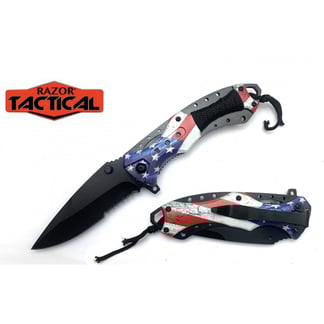 Razor Tactical Spring Assisted Knife wth ABS Handle (RT-7022USA)