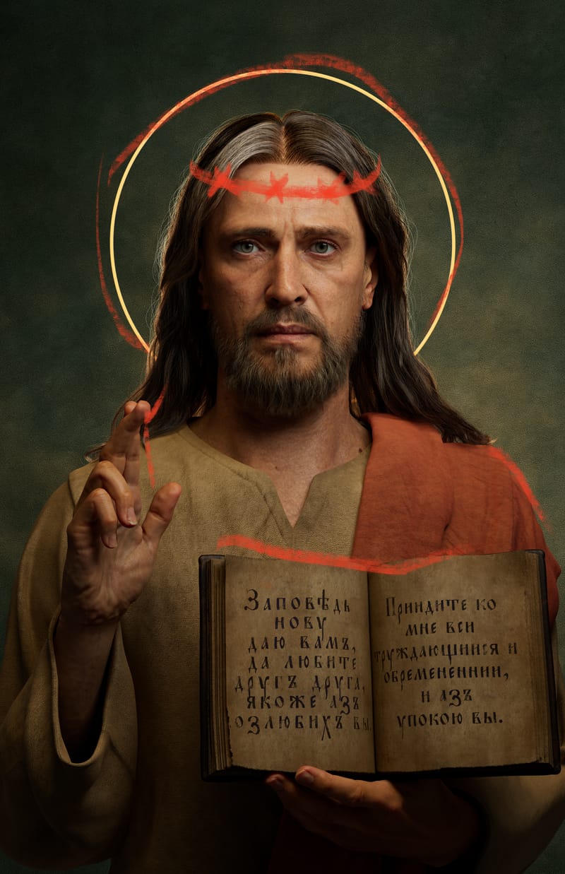 Digital Justice Christ — 3D character