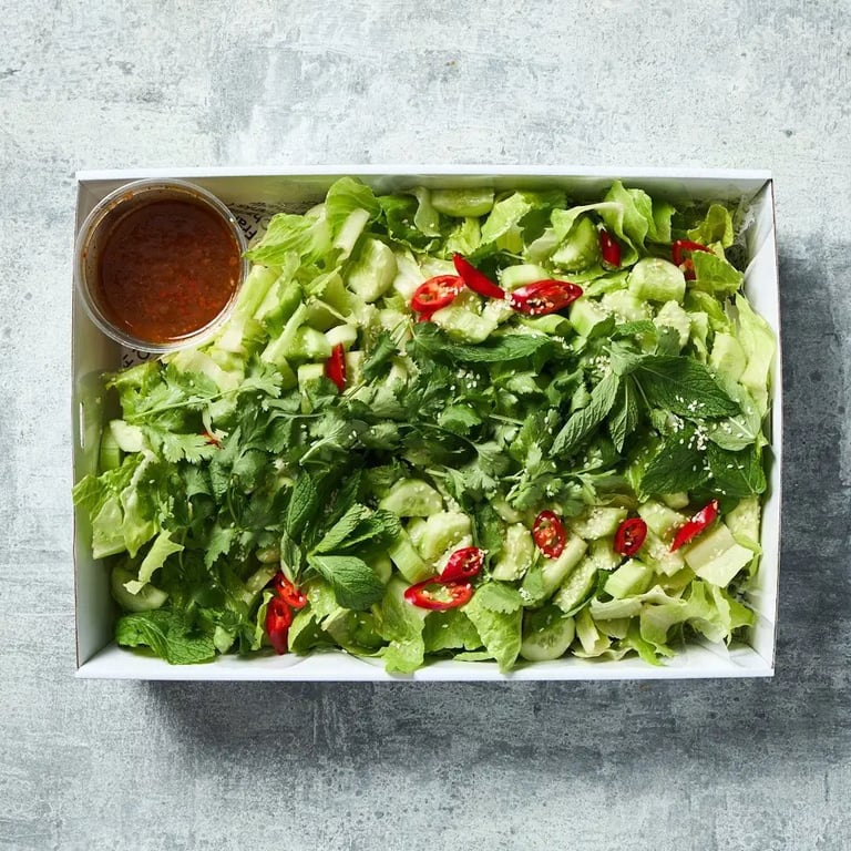 Asian Spiced Cucumber Salad