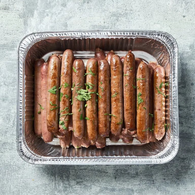 BBQ Thin Sausages - 2kg Platter