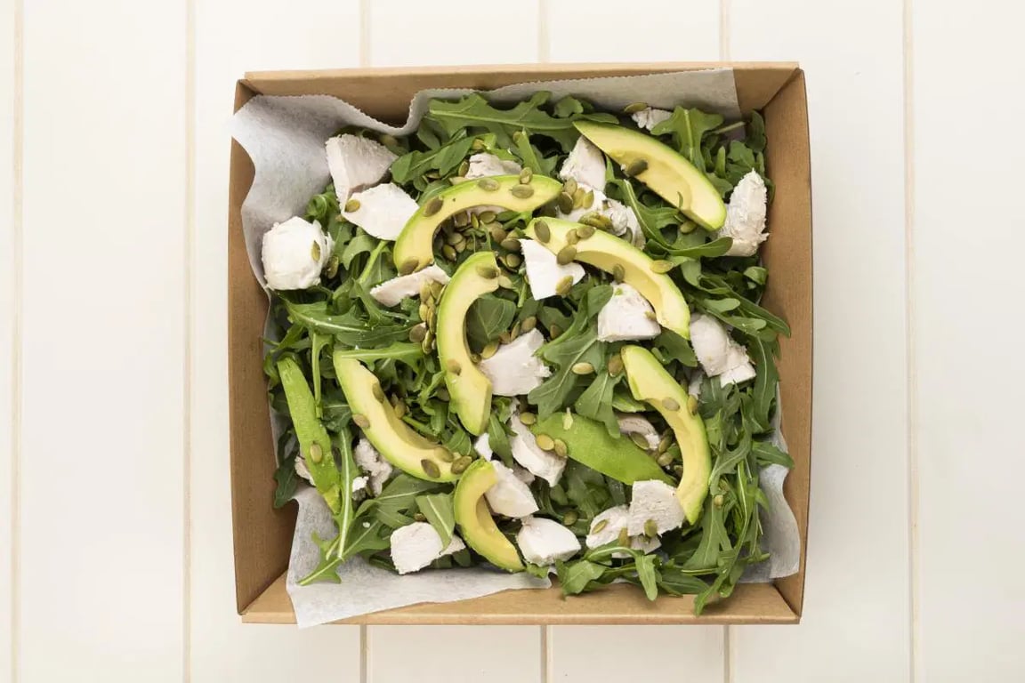 Chicken & Avocado Salad Platter