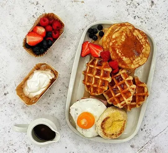 Classic Breakfast 6 - Stateside Hot Breakfast for sharing by Salt Wind Catering — image 2