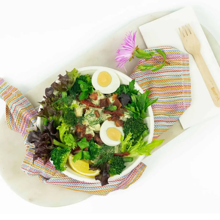 Creamy chat potatoes - Individual meal-in-one