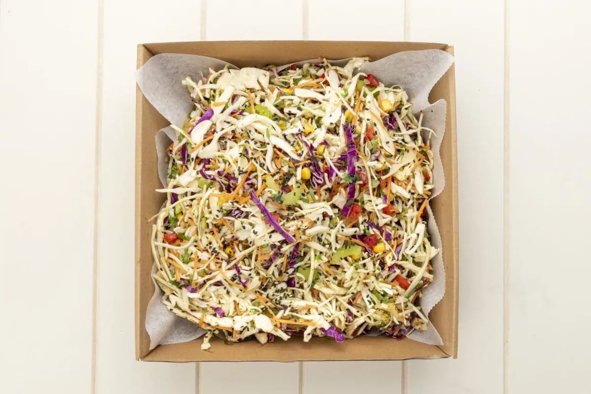 Crunchy Veg & Sesame Salad Platter
