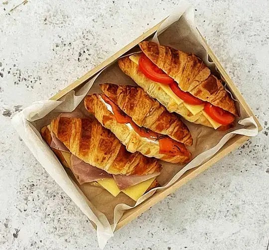 Filled Croissants (Reg Size) by Salt Wind Catering — image 2