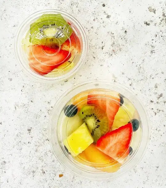 Fresh Fruit Salad Pot - Regular Size (8oz) by Salt Wind Catering — image 2