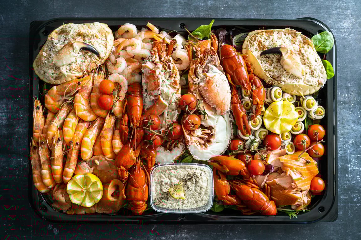 Large Sharing Cornish Seafood Platter — Salt Wind Catering