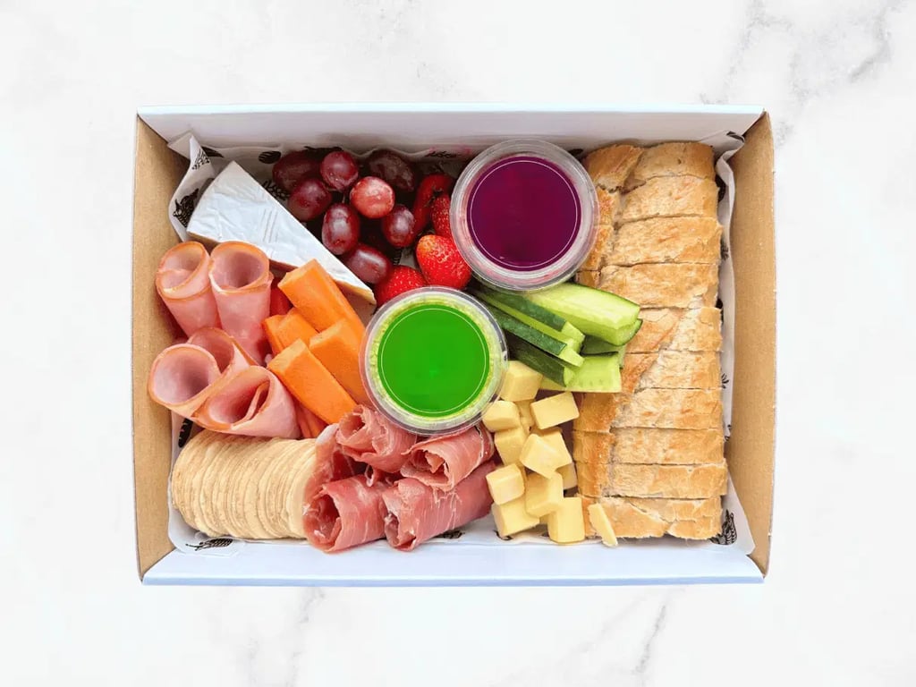 Low Gluten Grazing Medium Platter Box — Salt Wind Catering