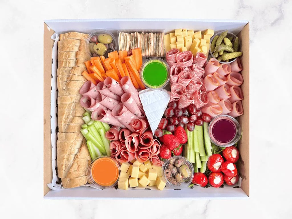 Low Gluten Grazing X-Large Platter Box — Salt Wind Catering