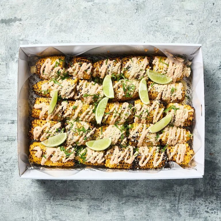 Mexican Style Street Corn Platter — Salt Wind Catering