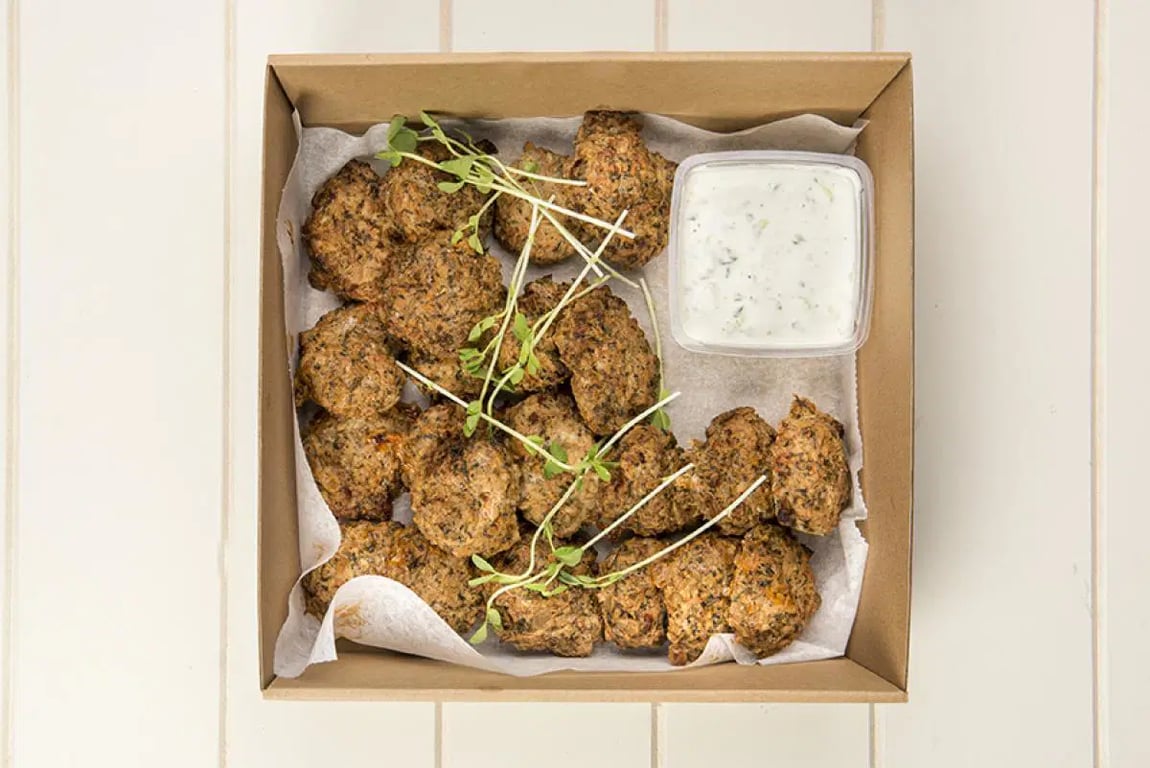 Middle Eastern Chicken Meat Balls — Salt Wind Catering