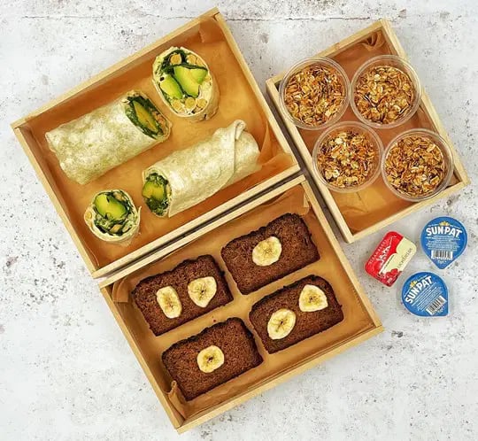 Corporate Breakfast Catering — Salt Wind Catering