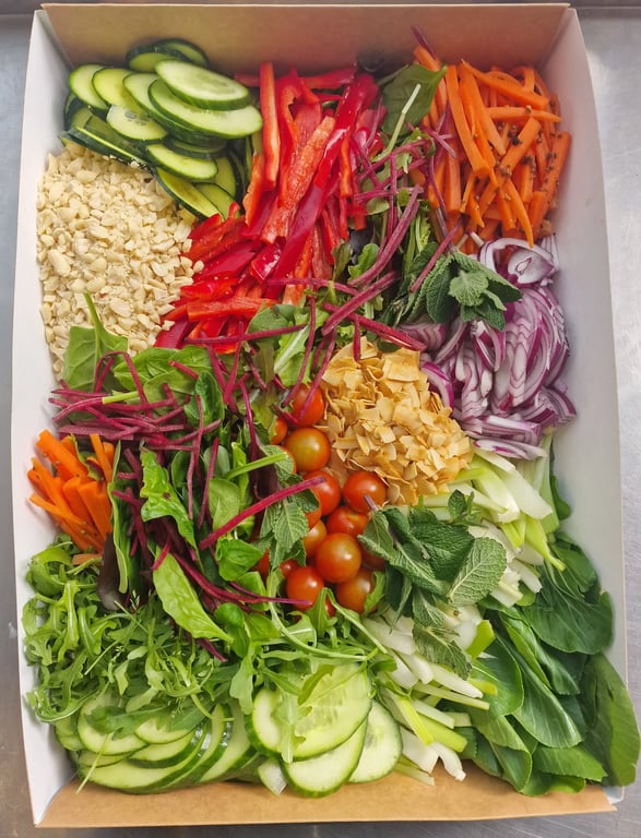 The Peanut satay Salad - Shared platter by Salt Wind Catering — image 2